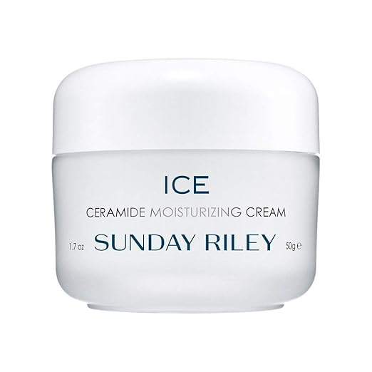 Sunday Riley Ice Ceramide and Vitamin F Moisturizing Face Moisturizer Dry Skin Cream