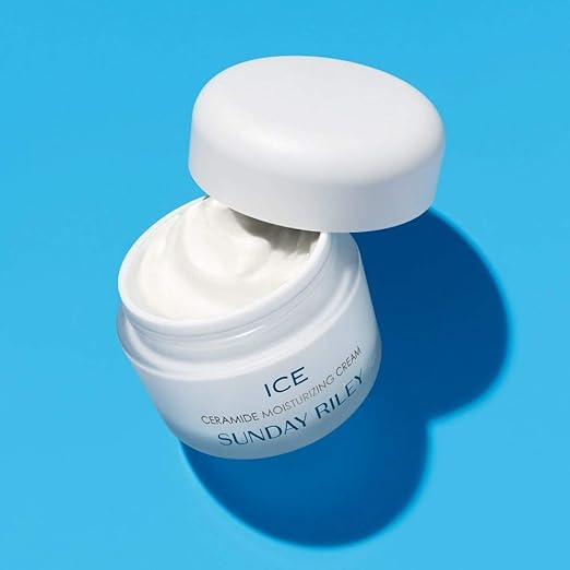 Sunday Riley Ice Ceramide and Vitamin F Moisturizing Face Moisturizer Dry Skin Cream