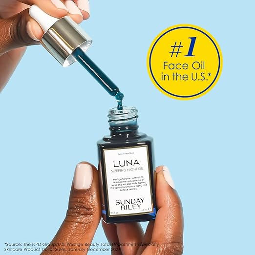 Sunday Riley Luna Retinol Sleeping Anti Aging Night Face Oil