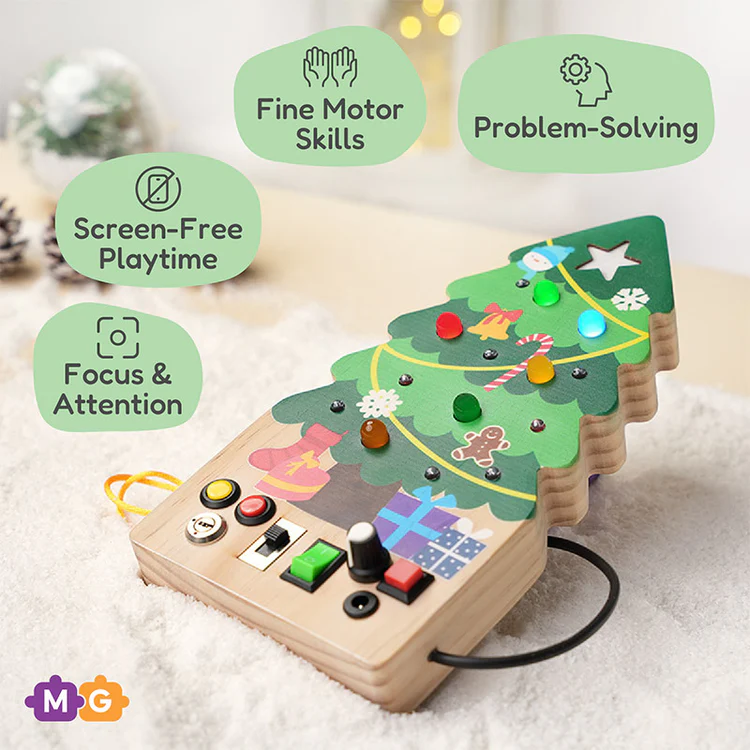 Montessori Christmas Switch Board