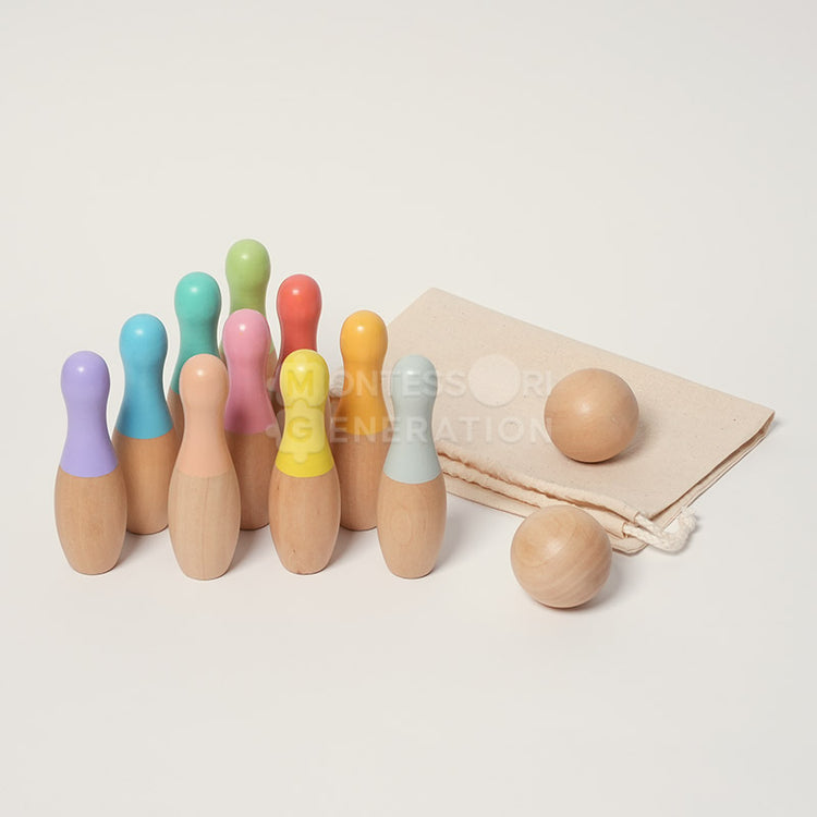 Montessori Bowling Set