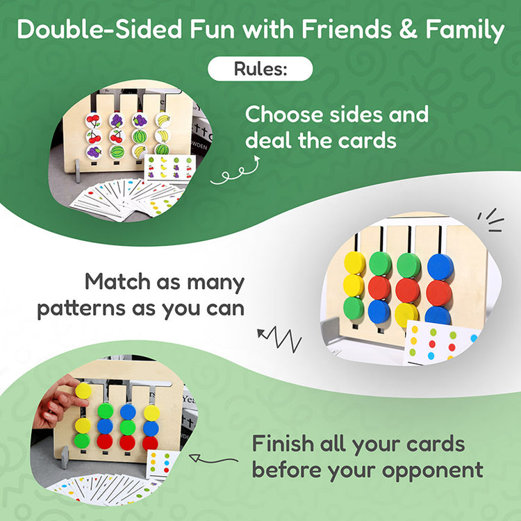 Montessori Double-Sided Matching Game