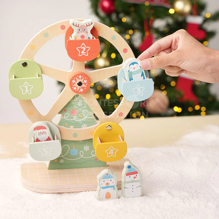 Montessori Xmas Ferris Wheel