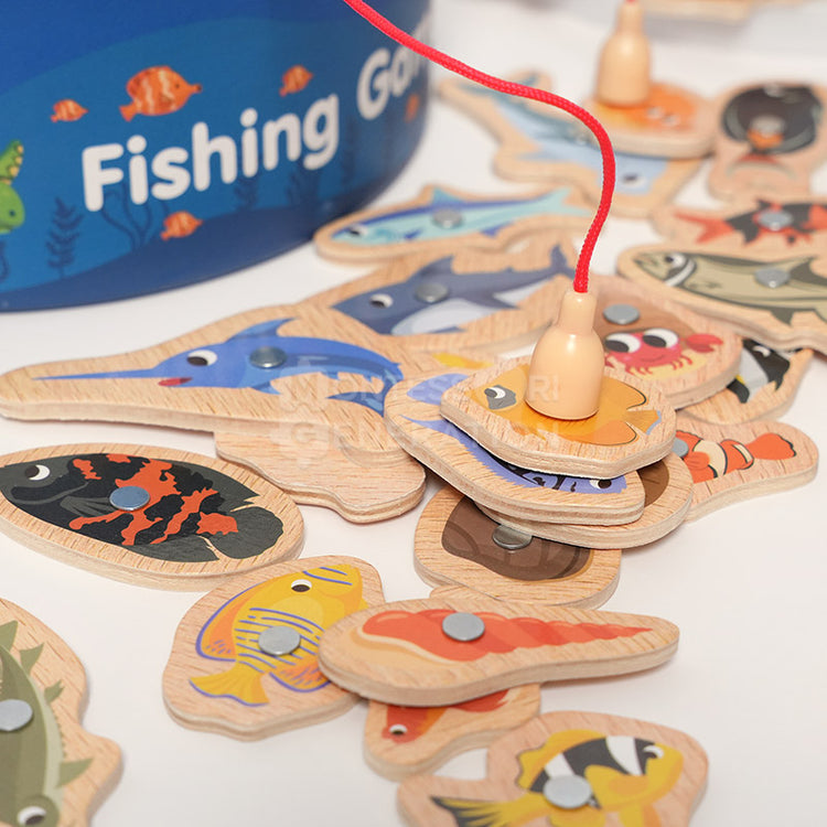 Montessori Fishing Game