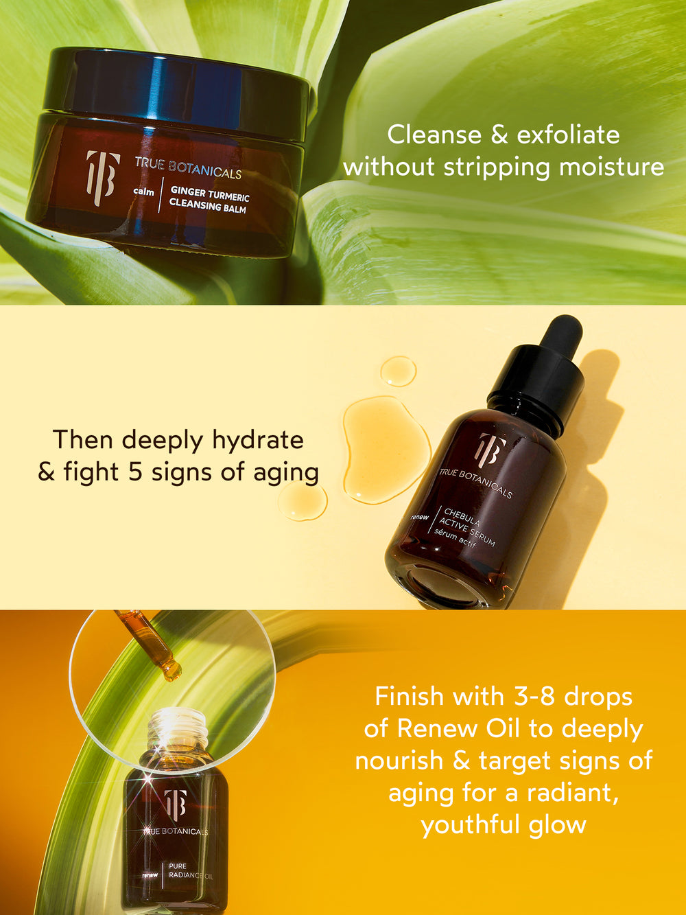 True Botanicals 3 Step Glowy Skin Reset