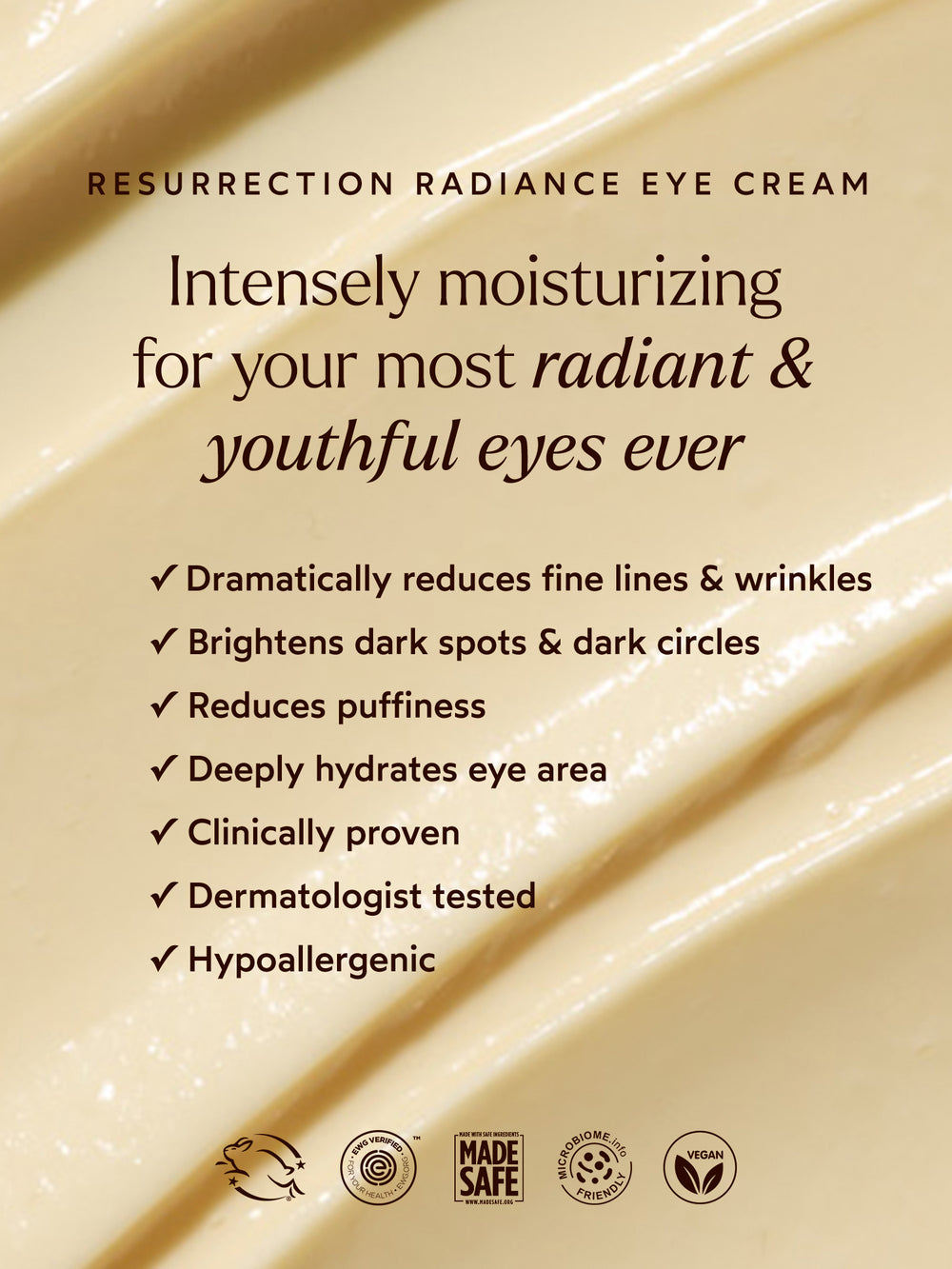 True Botanicals Resurrection Radiance Eye Cream