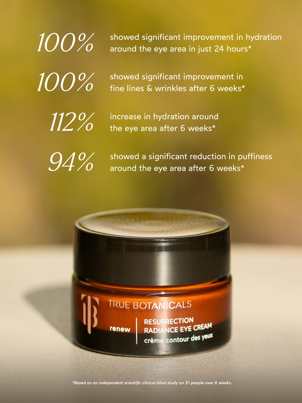 True Botanicals Resurrection Radiance Eye Cream