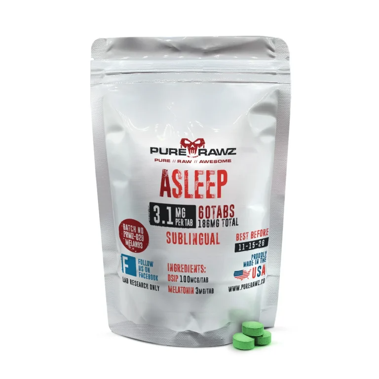 Purerawz Asleep (DSIP + Melatonin)