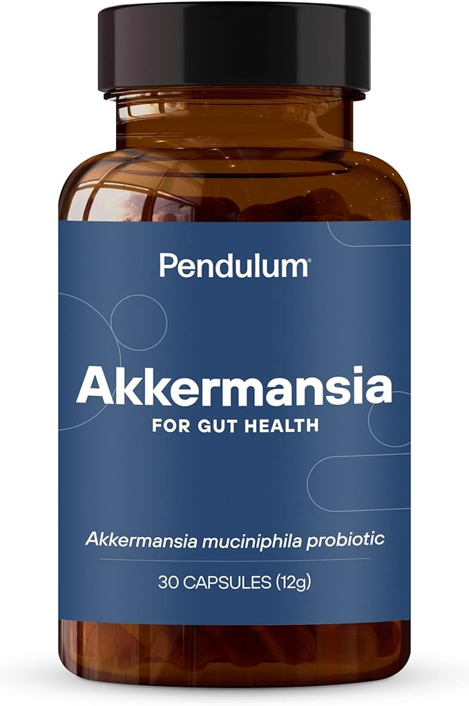 Pendulum Akkermansia & Metabolic Daily Bundle - Live Probiotic Supplements Strengthen The Gut Lining, Support GLP-1 Production, Supports Metabolism