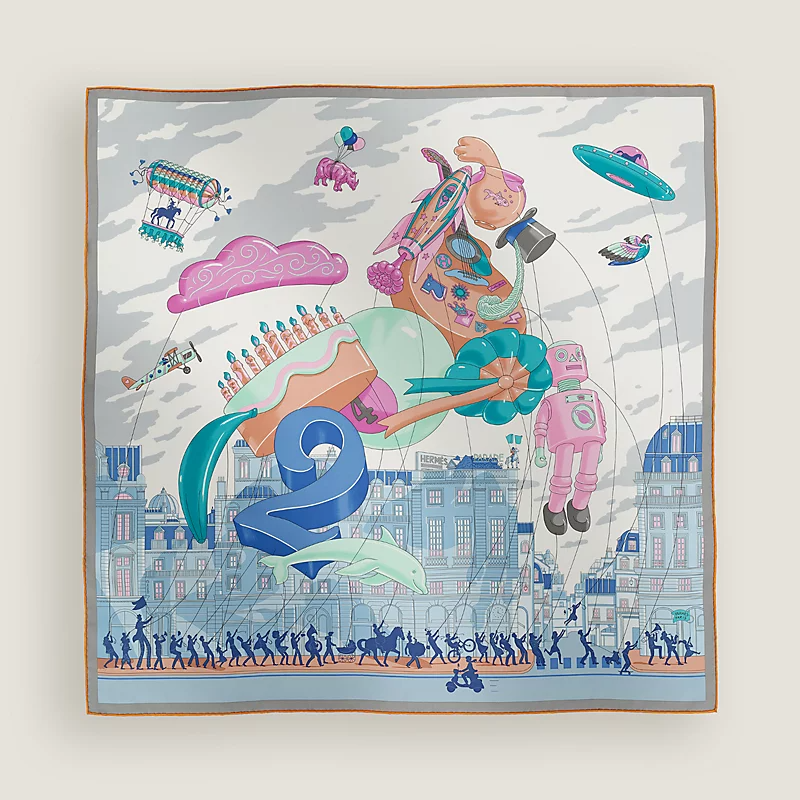 Hermes Parade scarf 90