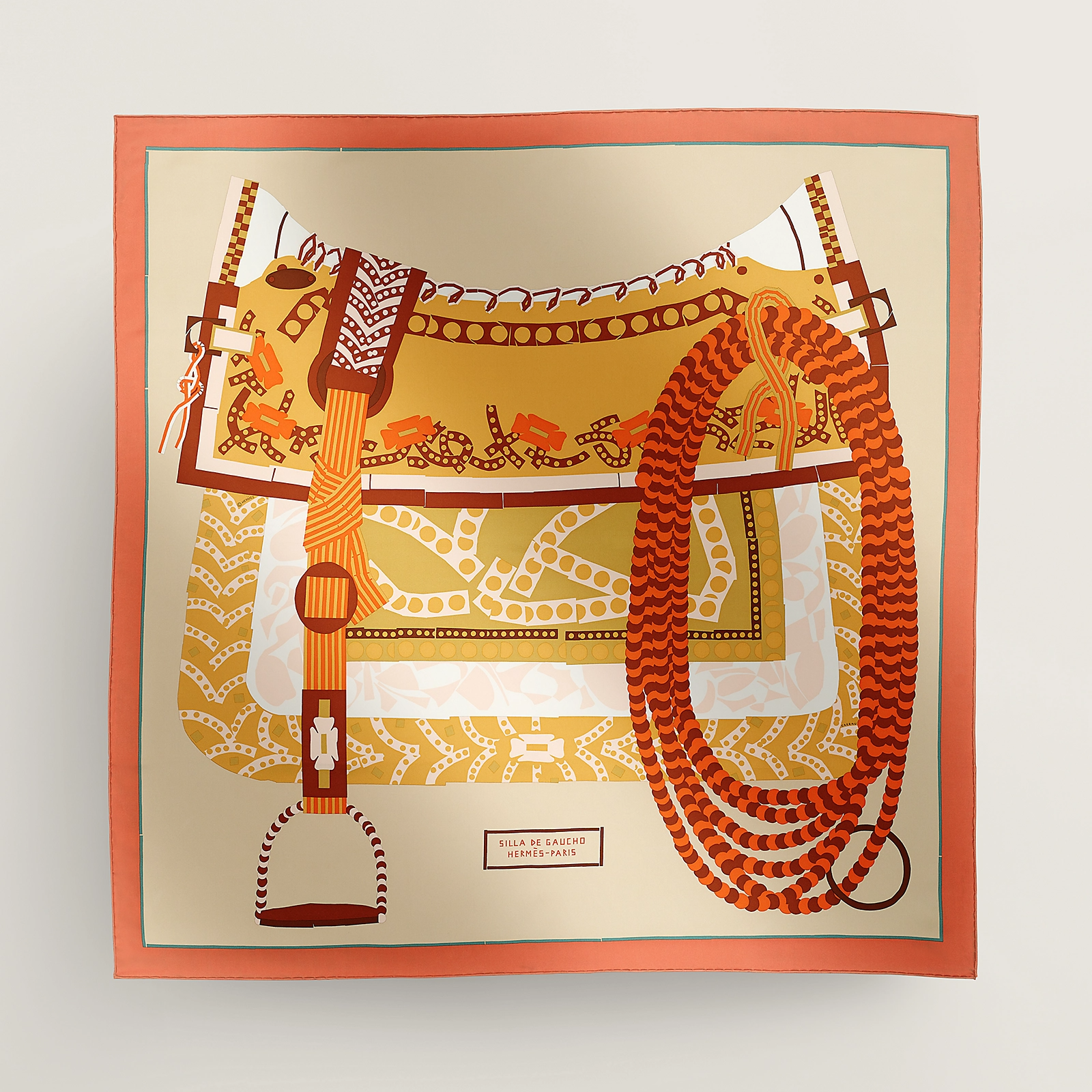 Hermes Silla de Gaucho scarf 90