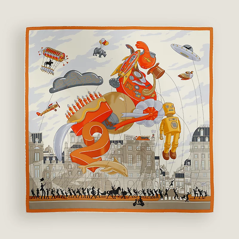 Hermès Parade scarf