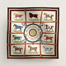 Hermes Couvertures et Tenues de Jour forever scarf 90