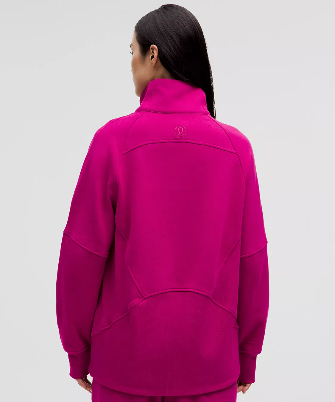 Lululemon Scuba Oversized Funnel-Neck Half Zip Long