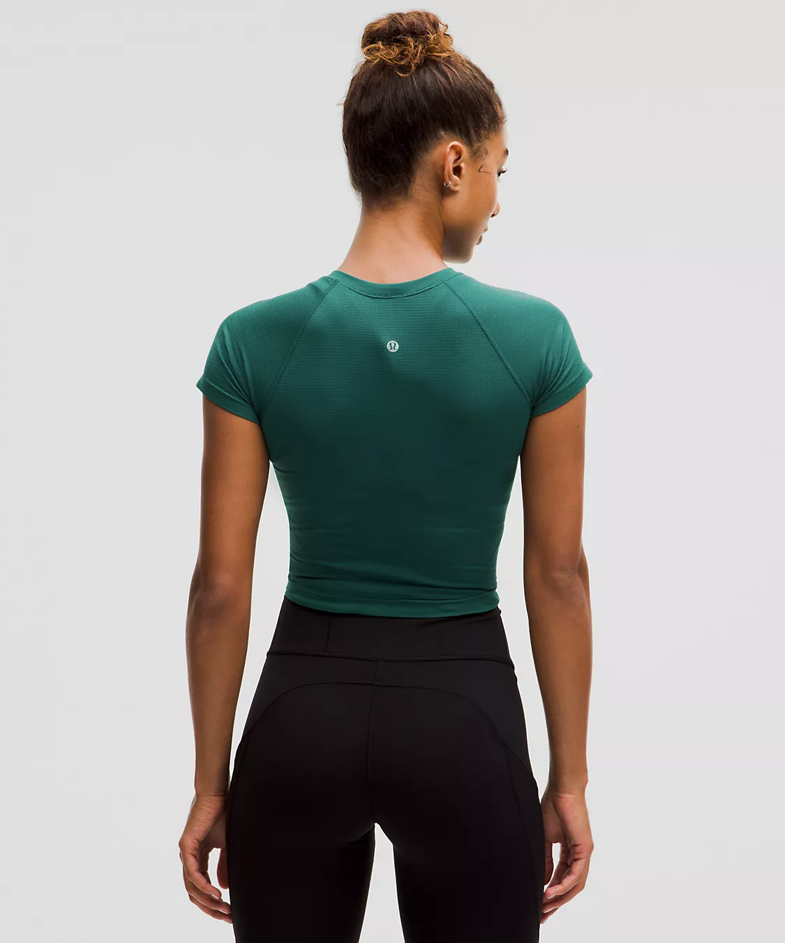 Lululemon Swiftly Tech Cropped Short-Sleeve Shirt 2.0