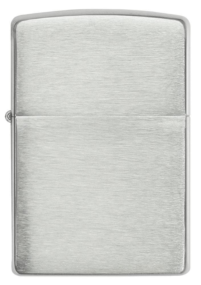 Zippo Armor® Brushed Sterling Silver