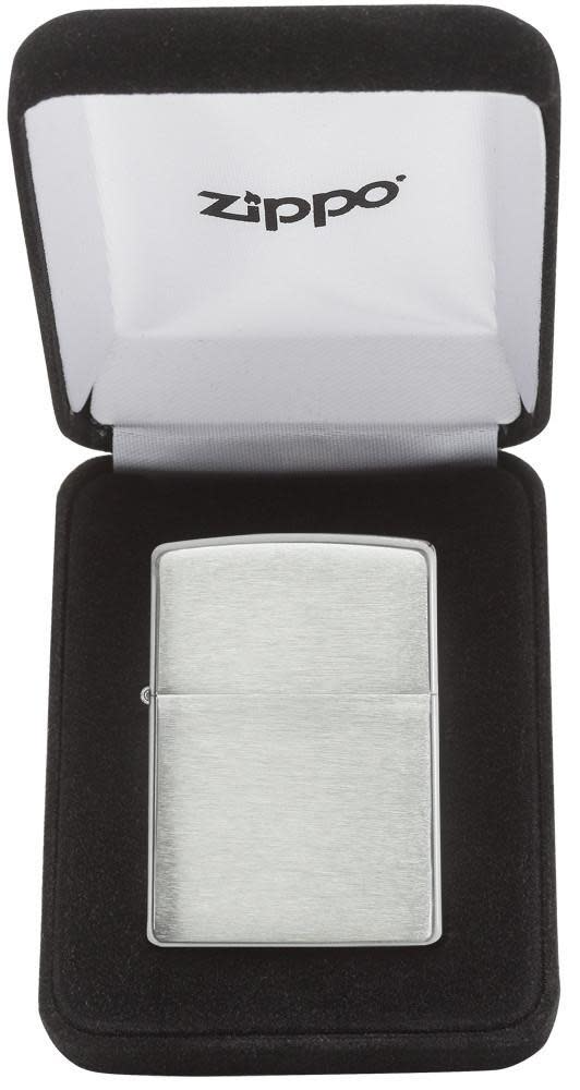 Zippo Armor® Brushed Sterling Silver