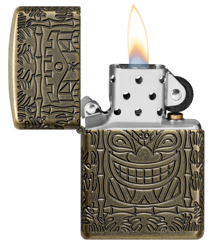 Zippo Tiki Design