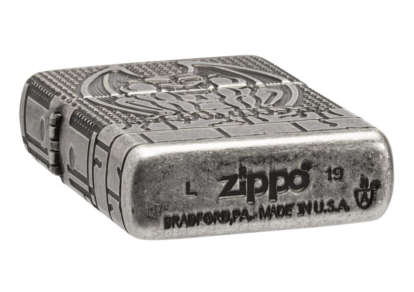 Zippo Armor® Antique Silver Gargoyle