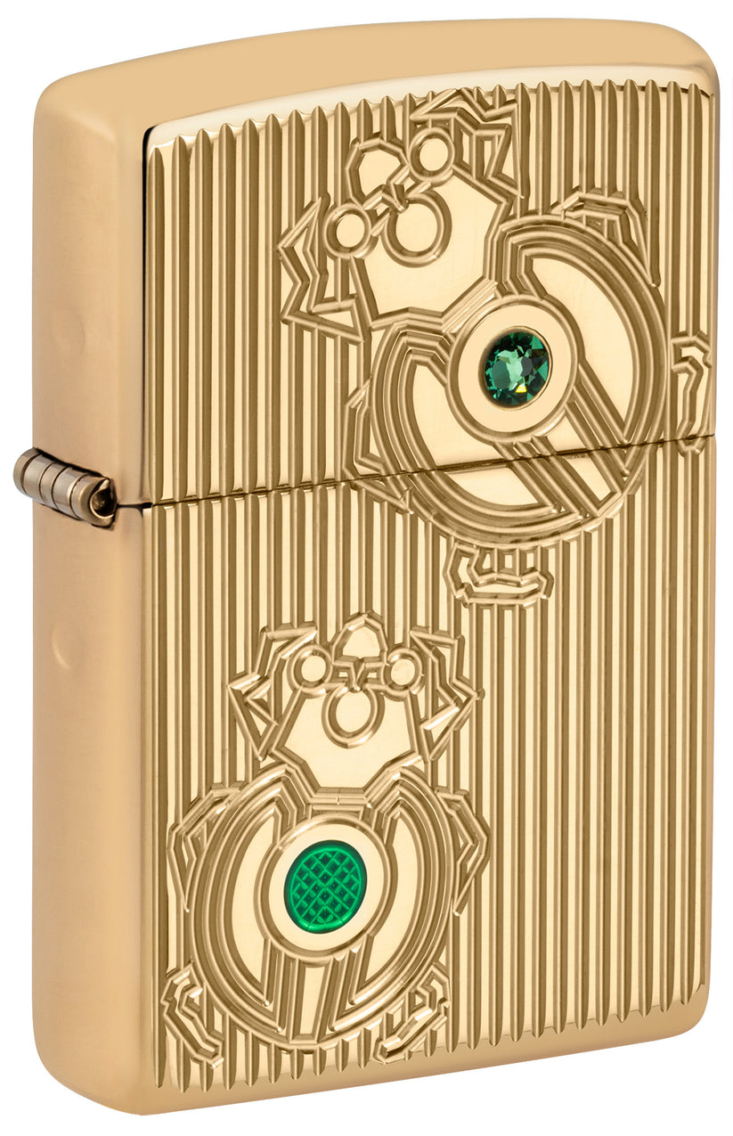 Zippo Bejeweled Beetle Design