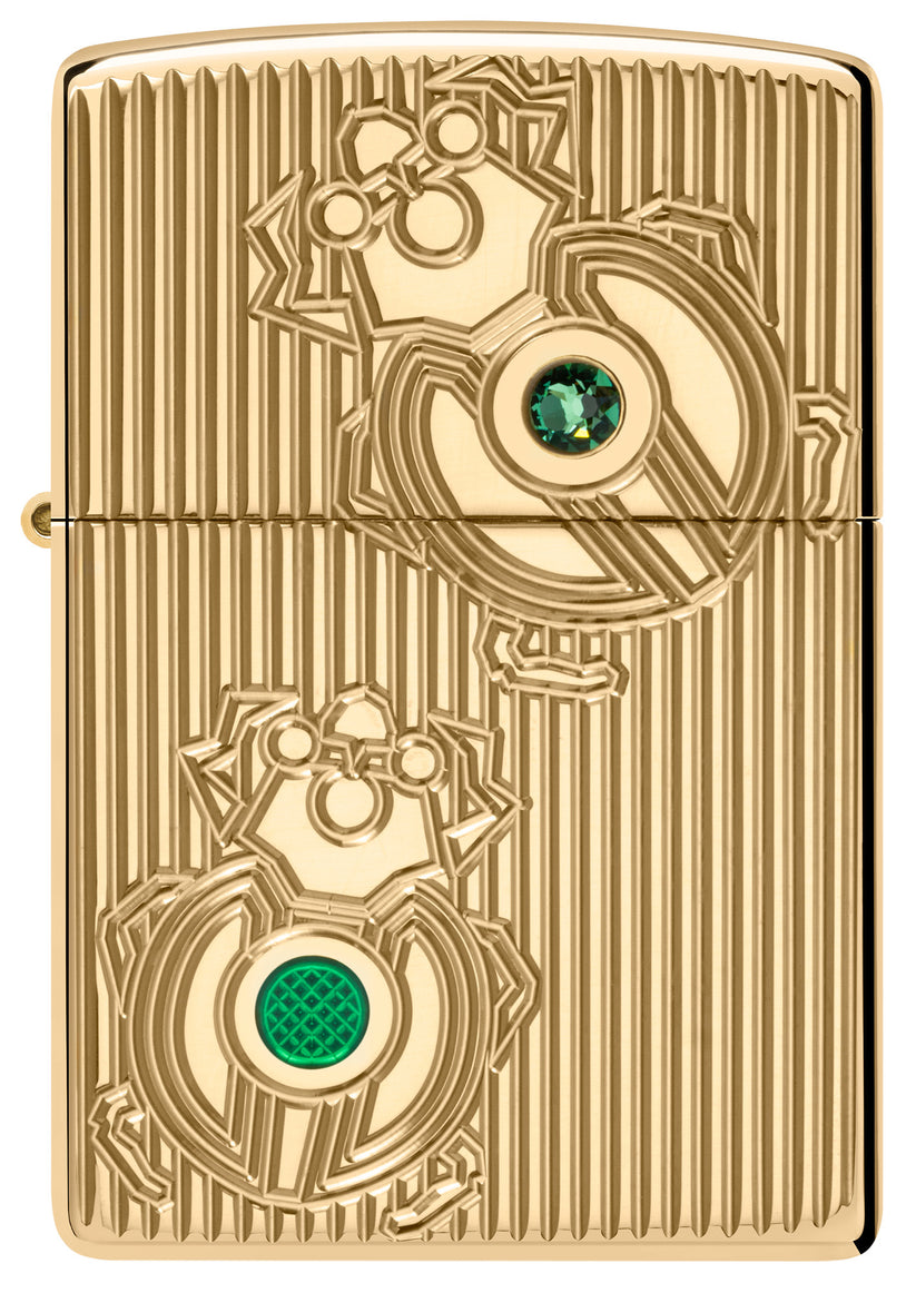 Zippo Bejeweled Beetle Design