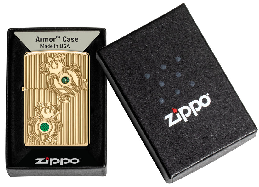 Zippo Bejeweled Beetle Design