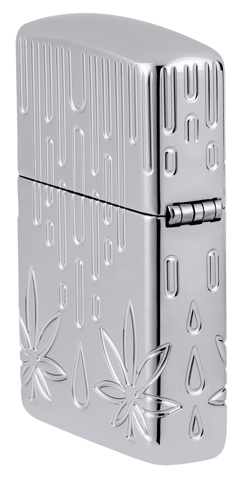 Zippo Waxy Leaf Design