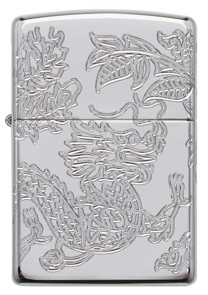 Zippo Armor® Dragon and Phoenix Design