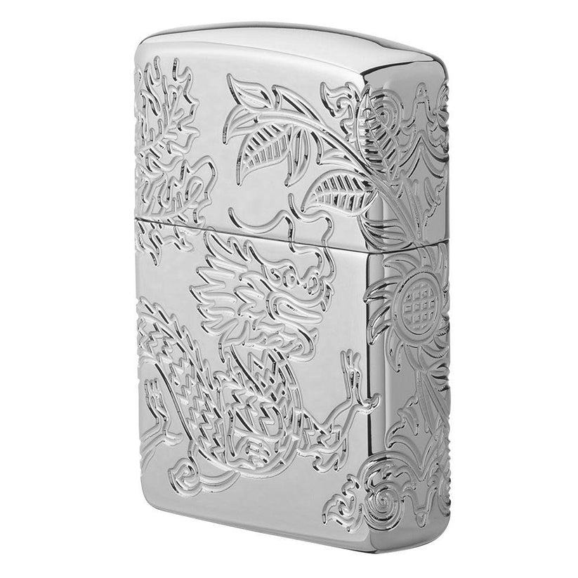 Zippo Armor® Dragon and Phoenix Design