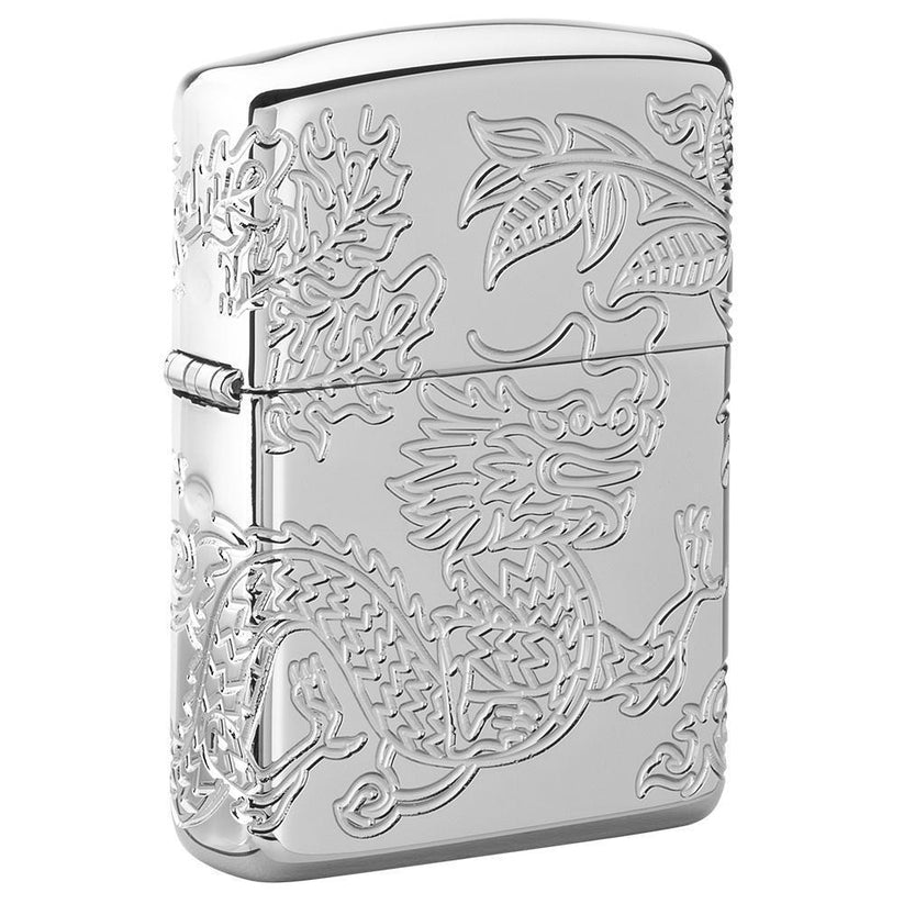 Zippo Armor® Dragon and Phoenix Design