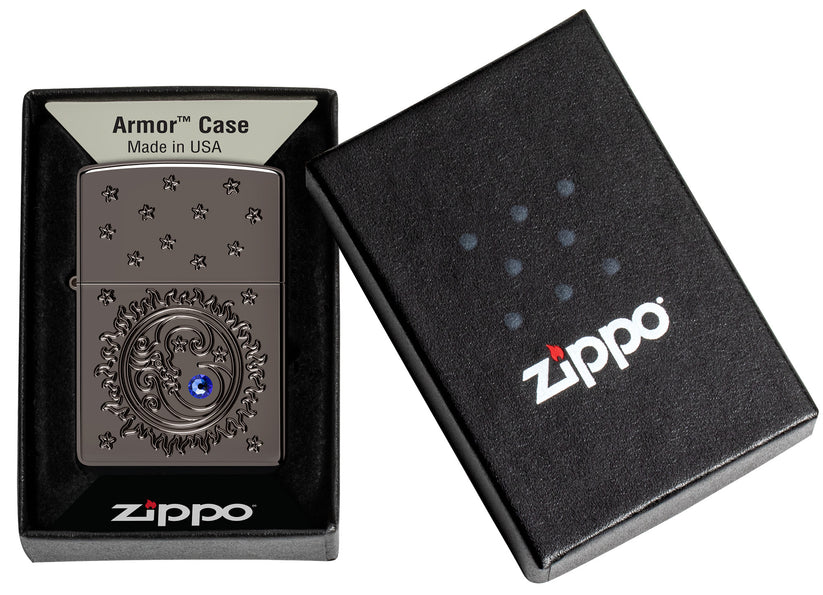 Zippo Ocean Crystal Design