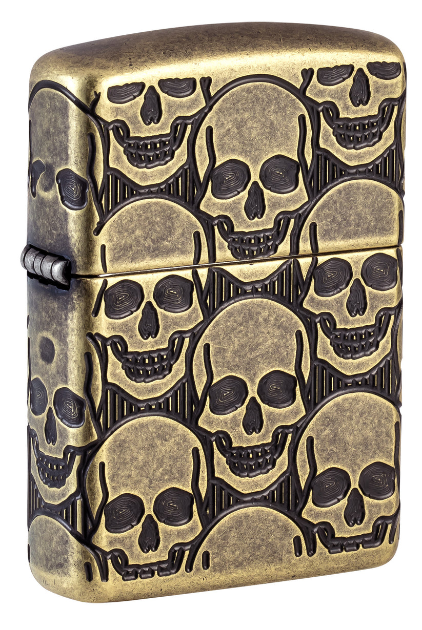 Zippo Cackling Cranium Design