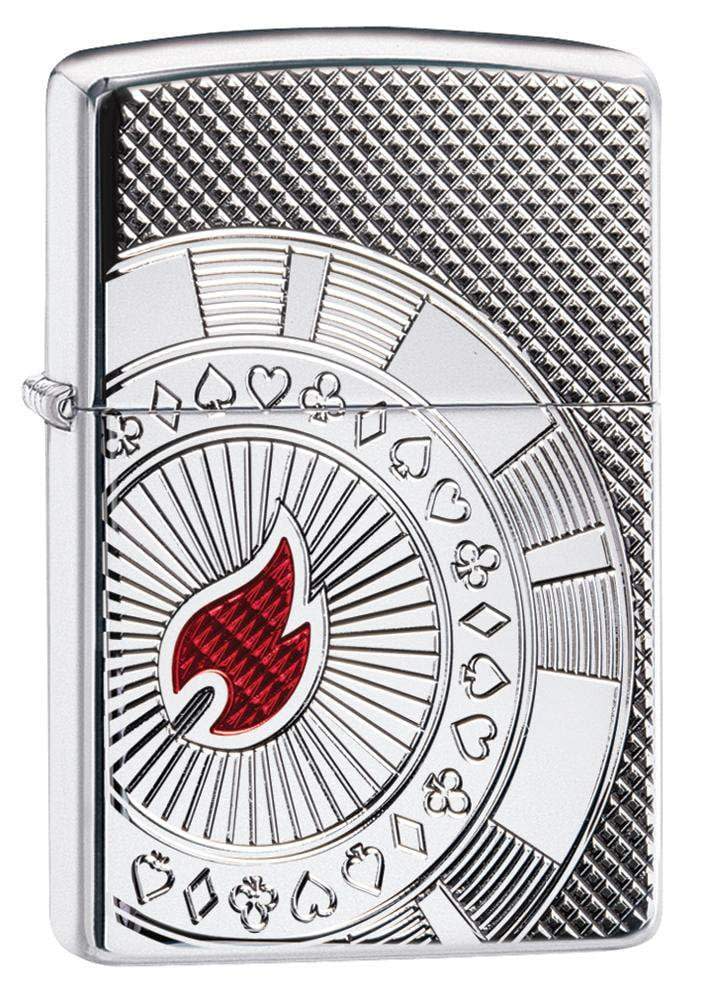 Zippo Armor® Poker Chip Design