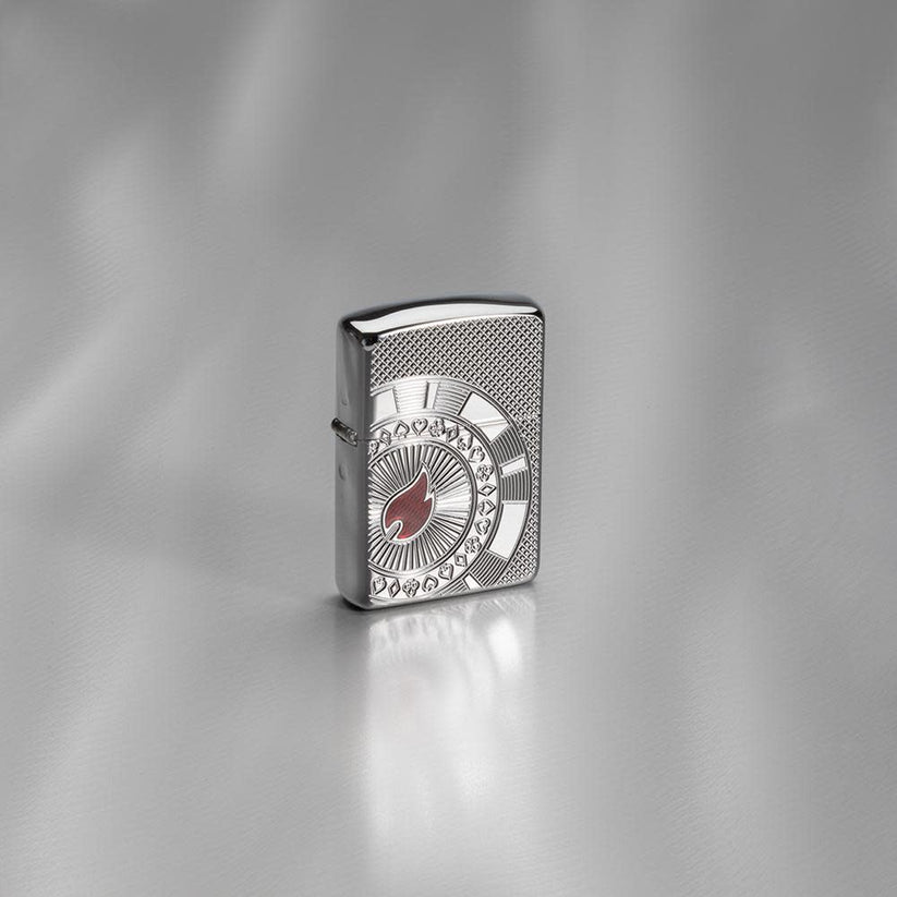 Zippo Armor® Poker Chip Design