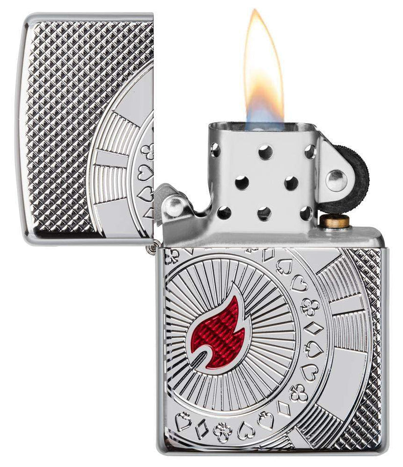 Zippo Armor® Poker Chip Design