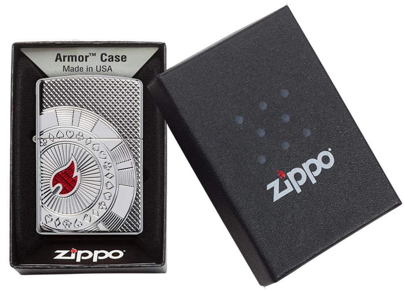 Zippo Armor® Poker Chip Design