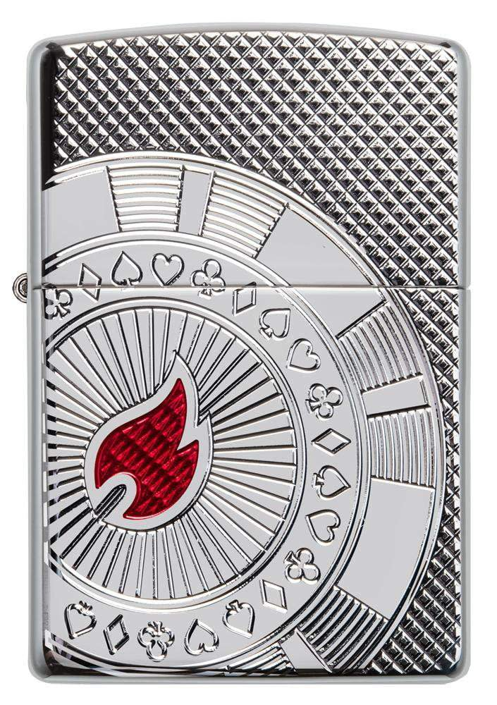 Zippo Armor® Poker Chip Design