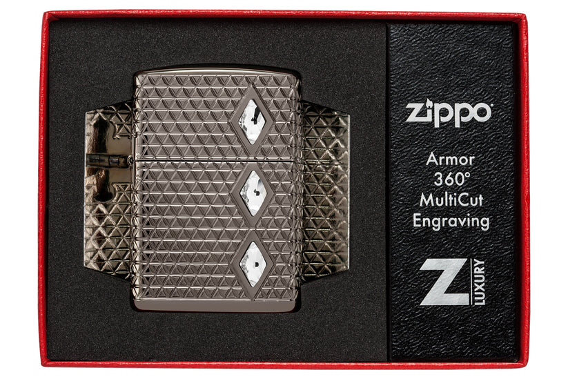 Zippo Diamond Pattern Design