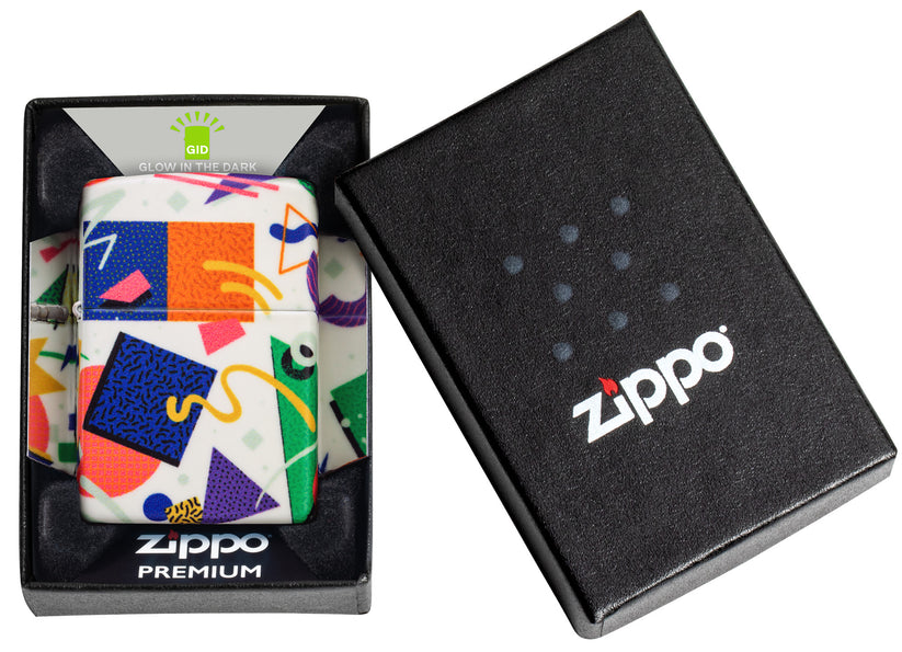 Zippo Throwback Pattern Design