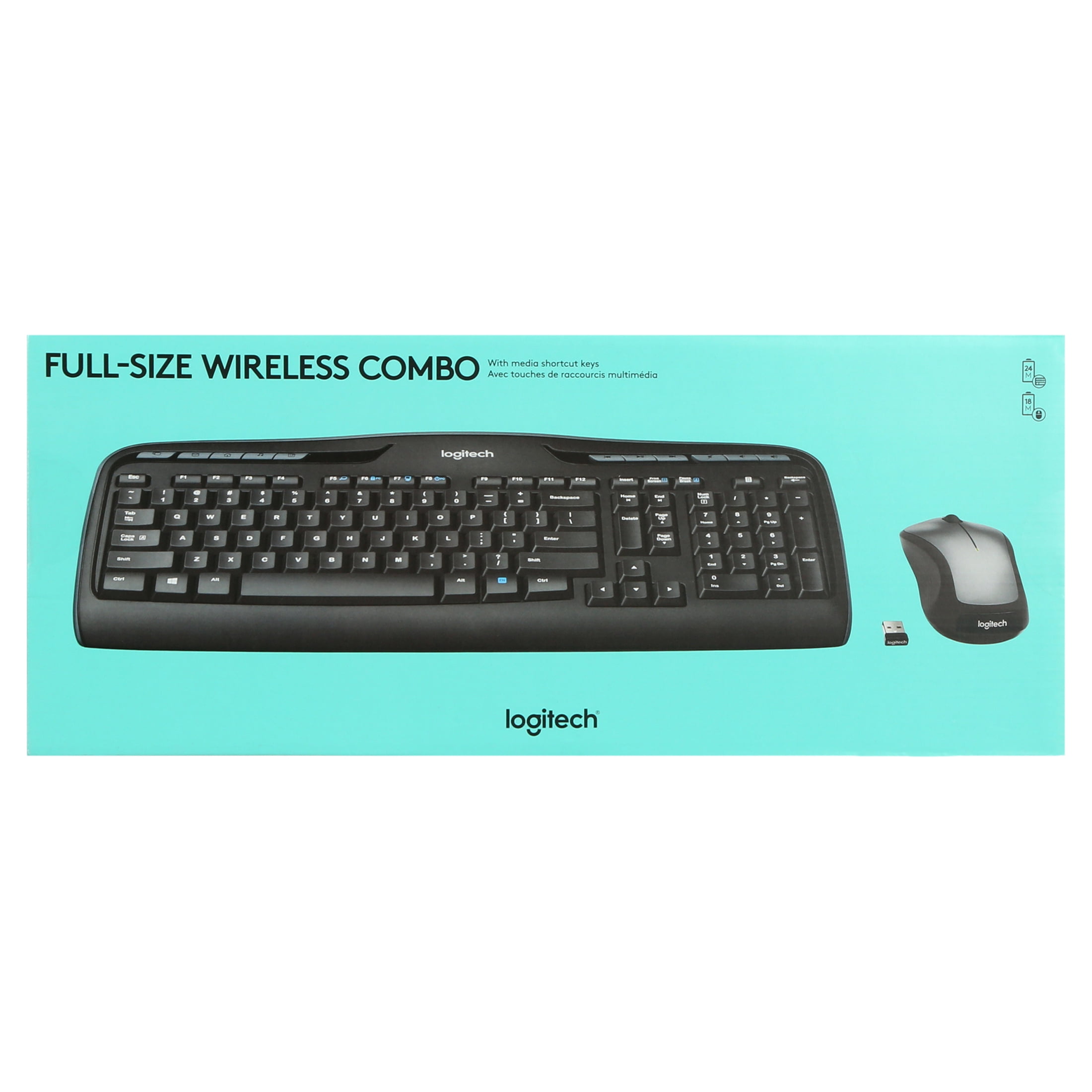 Wireless Full Size Combo for Ultimate Convenience and Freedom