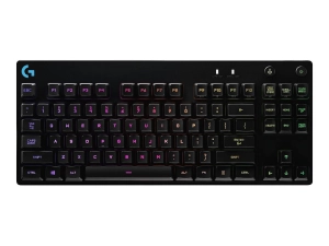 Logitech G PRO Mechanical Gaming Keyboard Ultra Portable RGB Backlit Keys Detachable Cable