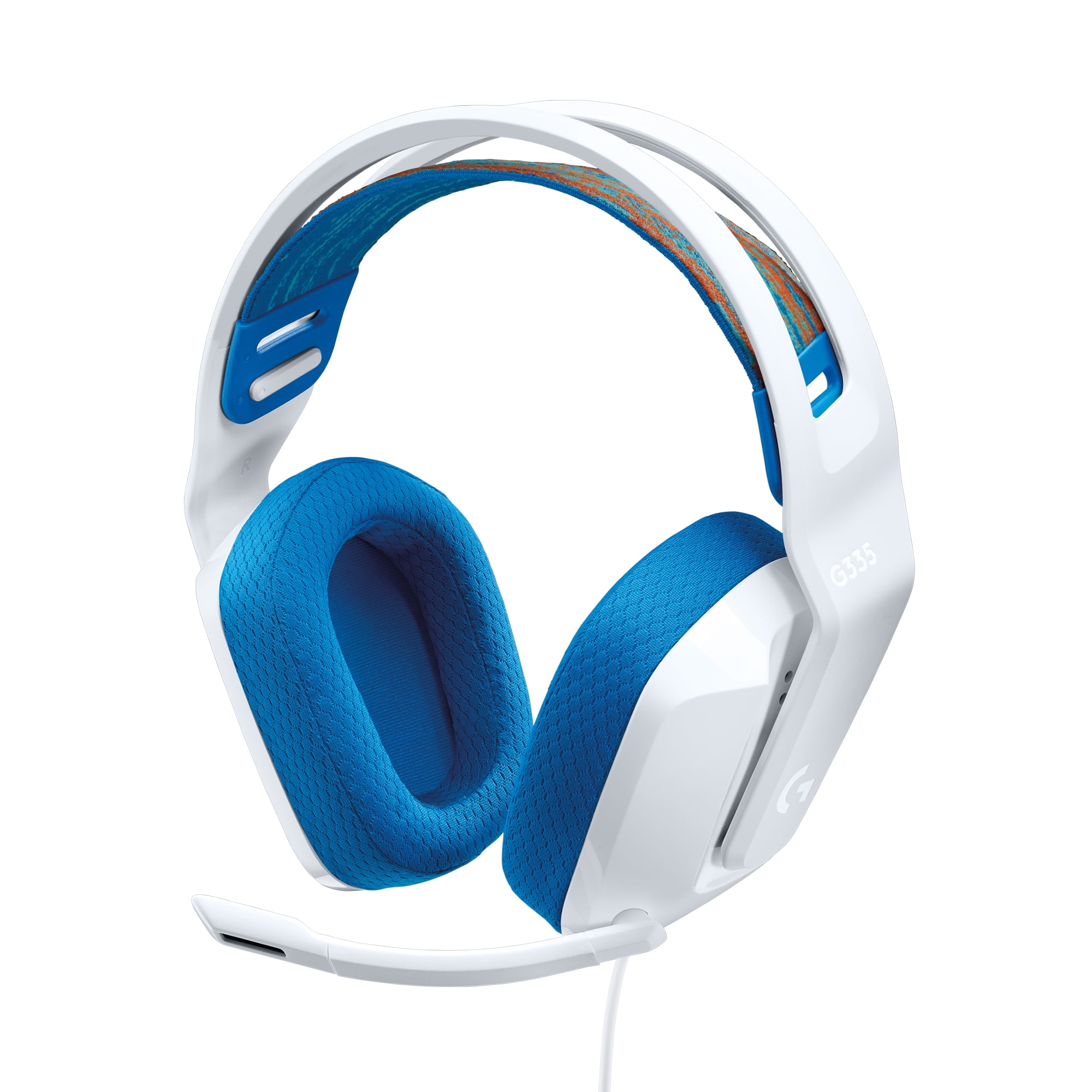 Logitech G335 White PC Gaming Over Ear Headset