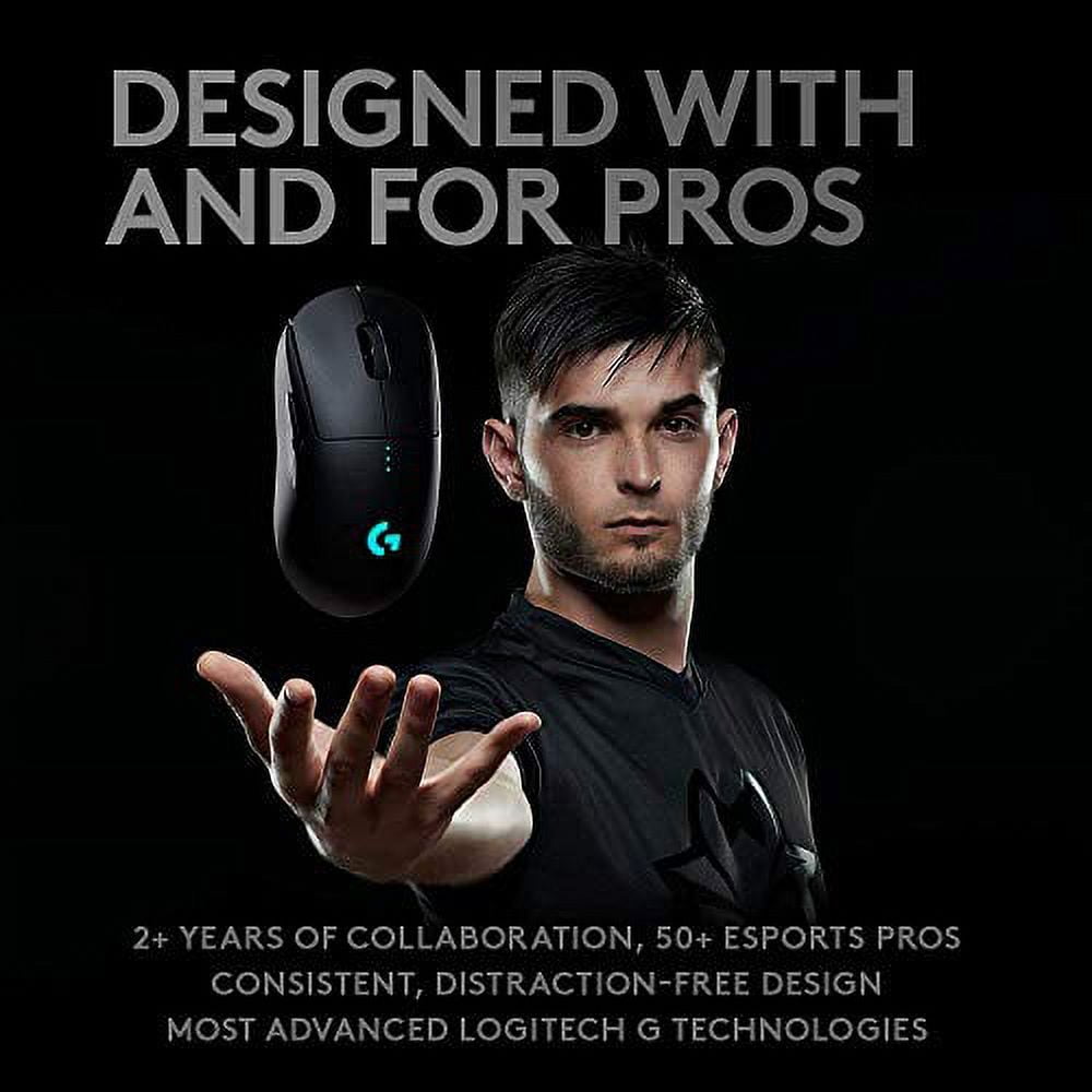 Logitech G Pro Wireless Gaming Mouse Esports Grade Performance