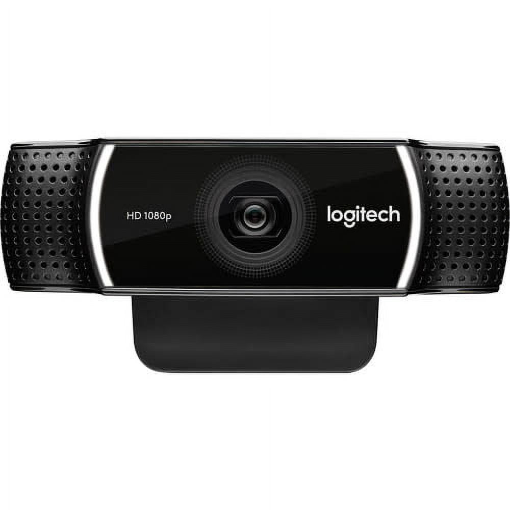 Logitech C922 Pro Stream Webcam Black for High-Quality Video Recording