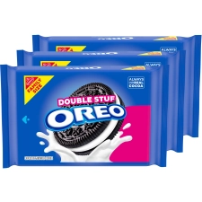 OREO DOUBLE STUF CHOCOLATE SANDWICH COOKIES FAMILY SIZE 3 PACKS FOR AMERIKASEPETIM