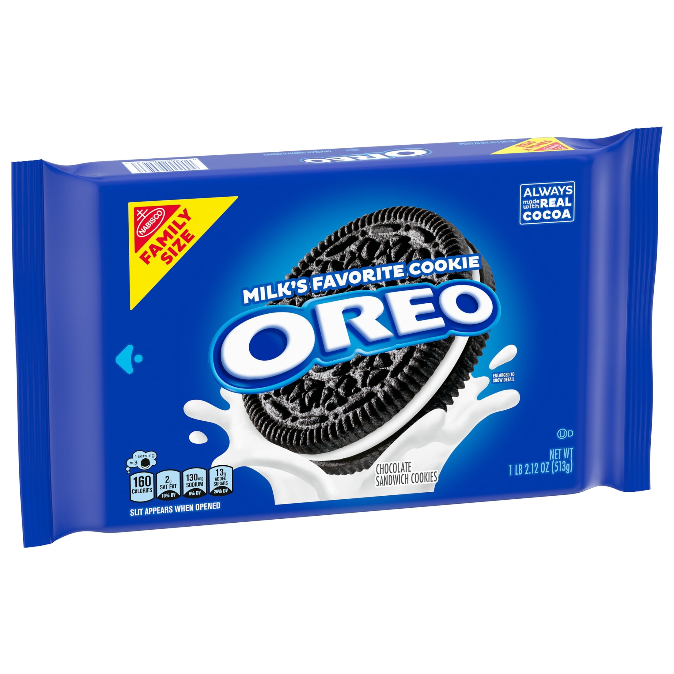 OREO CHOCOLATE SANDWICH COOKIES FAMILY SIZE HOLIDAY 18.12 OZ - AMERIKASEPETIM