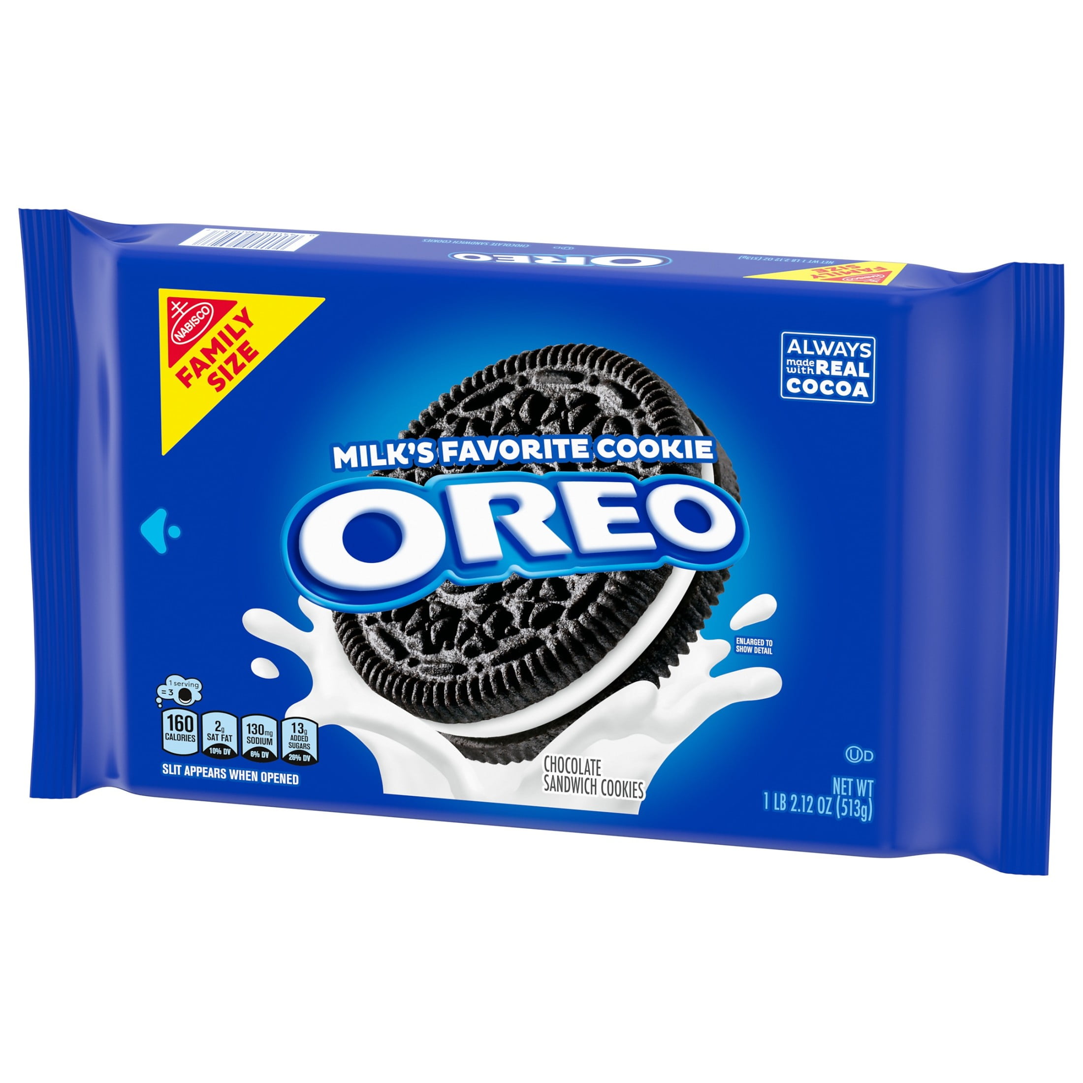 OREO CHOCOLATE SANDWICH COOKIES FAMILY SIZE HOLIDAY 18.12 OZ - AMERIKASEPETIM