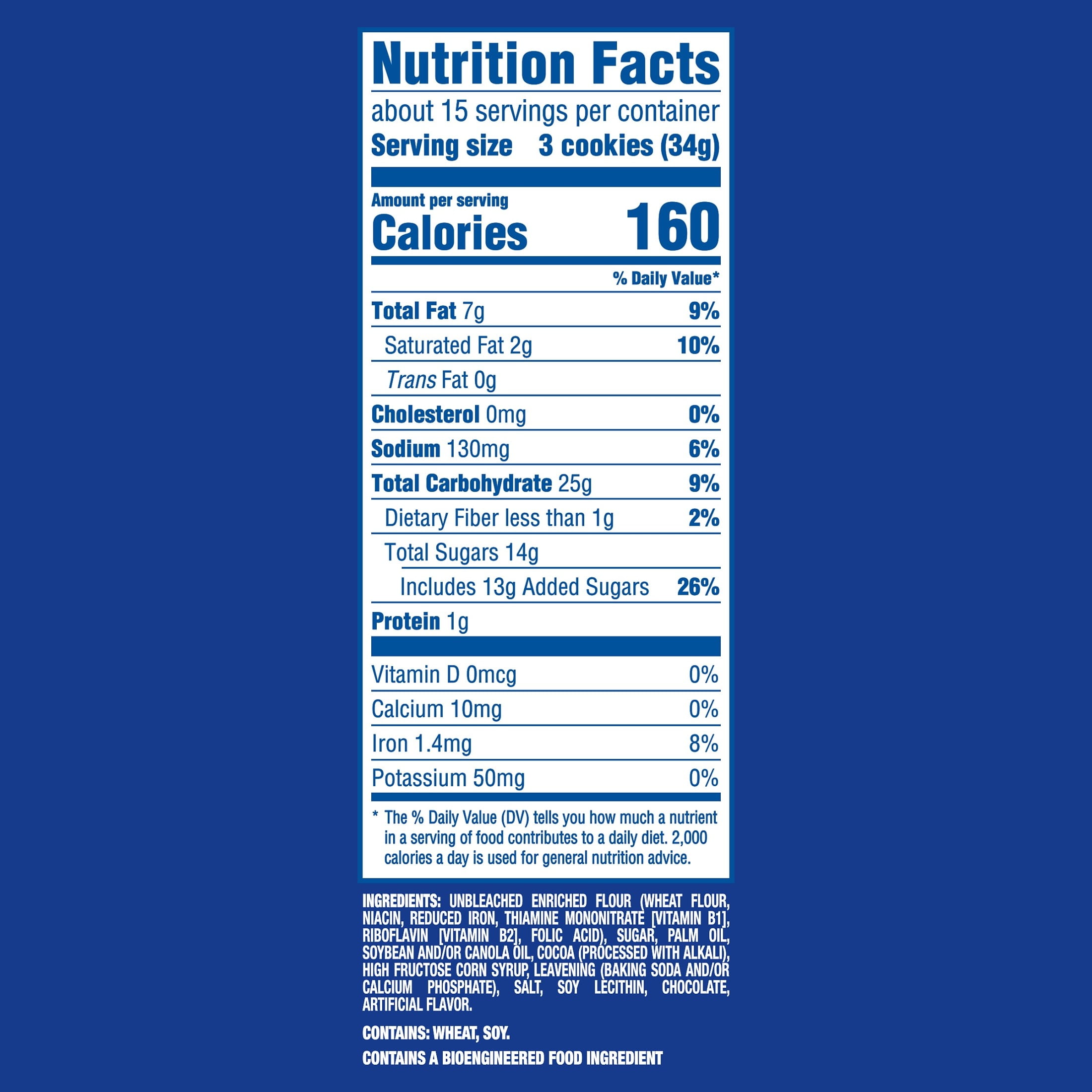 OREO CHOCOLATE SANDWICH COOKIES FAMILY SIZE HOLIDAY 18.12 OZ - AMERIKASEPETIM