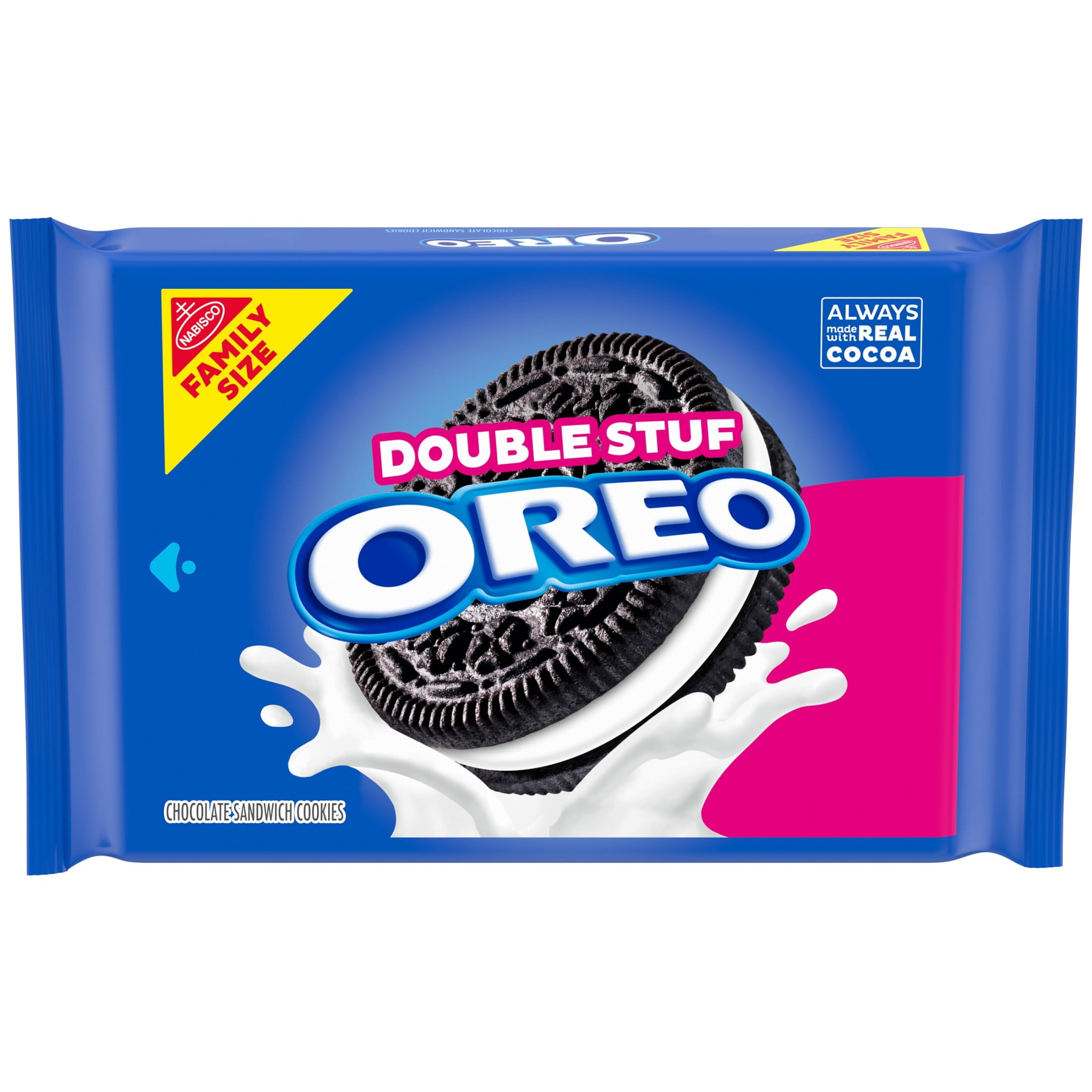 OREO DOUBLE STUF CHOCOLATE SANDWICH COOKIES FAMILY SIZE 18.71 OZ FOR AMERIKASEPETIM