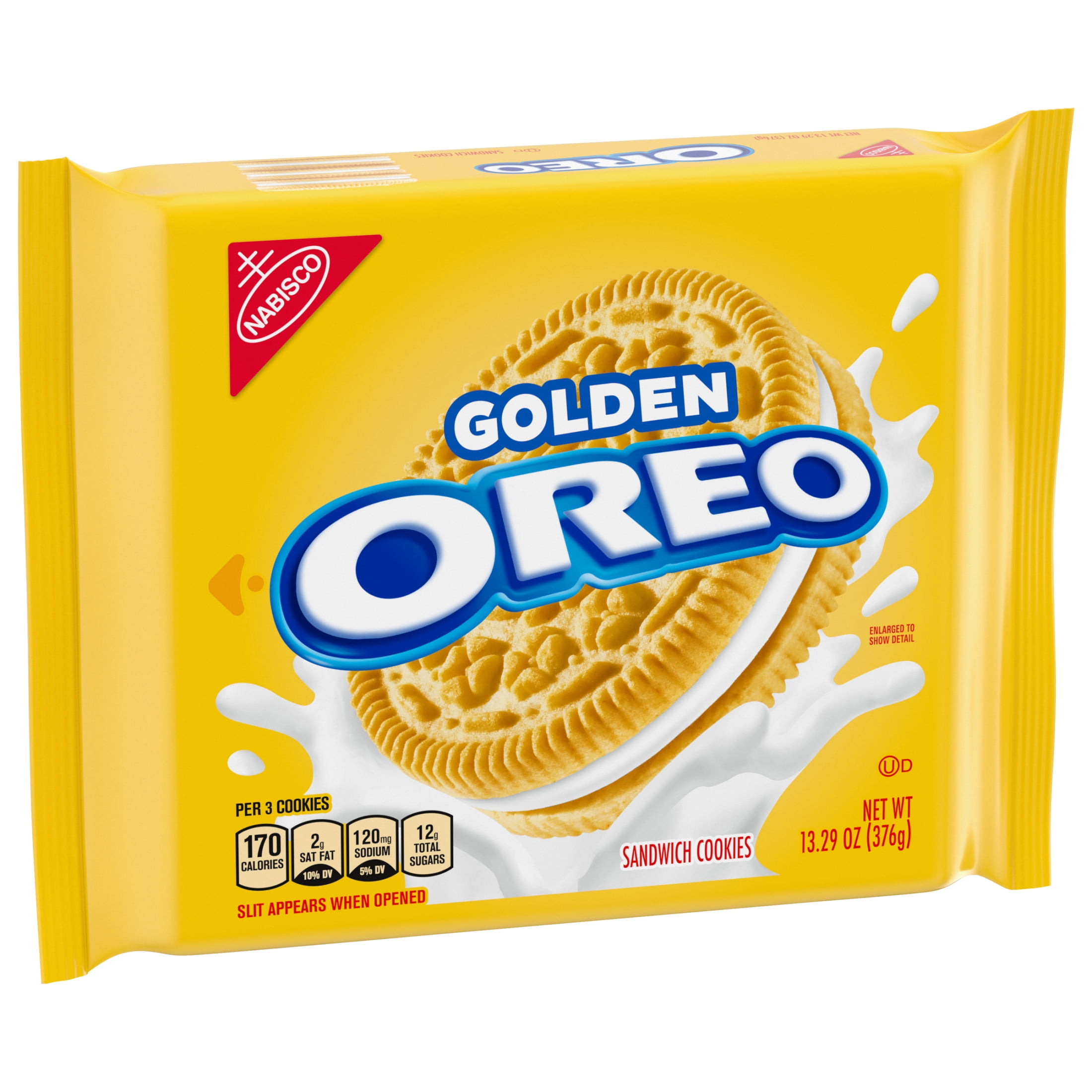 OREO Golden Sandwich Cookies 13.29 oz - Delicious Cookie Snack